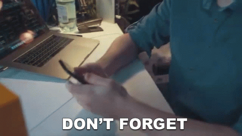 Dont Forget Jan Dabrowsky GIF - Dont Forget Jan Dabrowsky Jdabrowsky GIFs