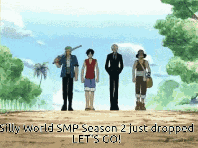 a silly world smp season 2 just dropped let 's go poster