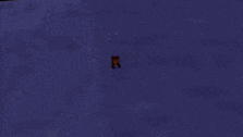 two bears are walking in the snow in a video game