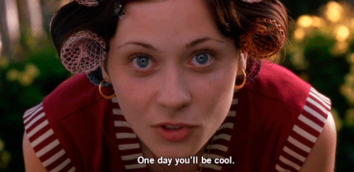 Uh Ok Thanks. GIF - Zooey Deschanel One Day Cool GIFs