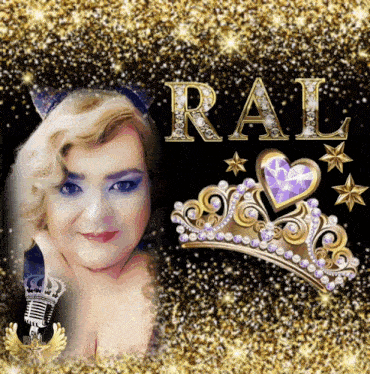 a picture of a woman with a crown and the word ral
