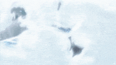 a close up of a white background with a few clouds