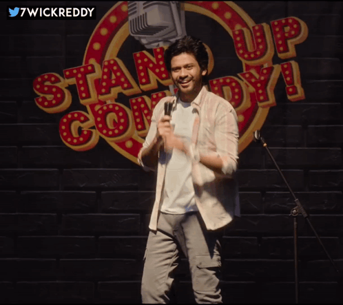 Stand Up Comedy Naveen Polishetty GIF - Stand Up Comedy Naveen Polishetty Miss Shetty Mr Polishetty GIFs