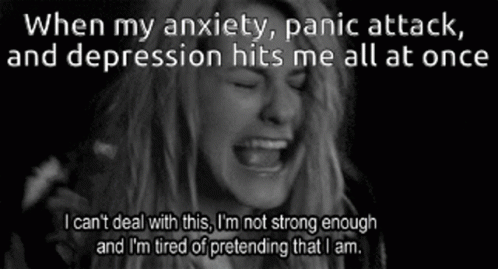 Anxiety Panic Attack GIF - Anxiety Panic Attack Depression GIFs