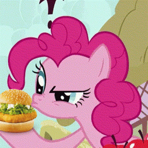 Pinkie Pie Mlp GIF - Pinkie Pie Mlp Burger GIFs