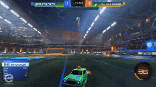 Soccer With Cars Rocket League GIF - Soccer With Cars Rocket League Estv GIFs