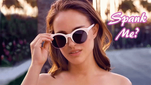 Natalie Portman Pretty GIF - Natalie Portman Pretty Sunglasses GIFs