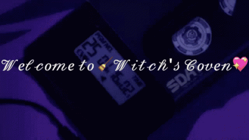 Aesthetic Welcome To Witchs Coven GIF - Aesthetic Welcome To Witchs Coven Tape GIFs