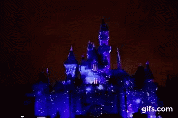 Disneyland Castle GIF - Disneyland Disney Castle GIFs
