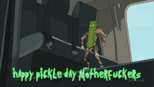 Pickle Rick Rick And Morty GIF - Pickle Rick Rick And Morty Pickle Day GIFs