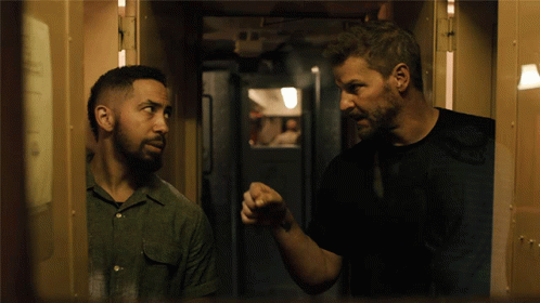 Fist Bump Ray Perry GIF - Fist Bump Ray Perry Jason Hayes GIFs