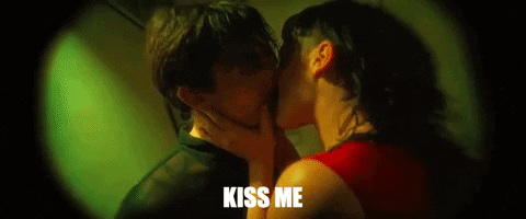 Kiss Me Kissing GIF