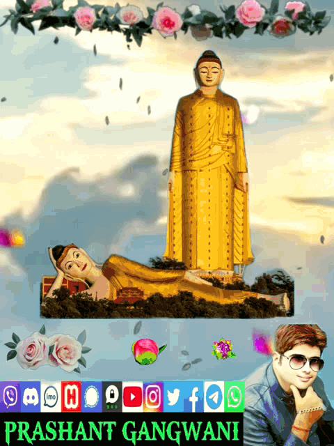 Laykyun Sekkya Gautama Budhha GIF - Laykyun Sekkya Gautama Budhha Lord Gautam Buddha Ji GIFs