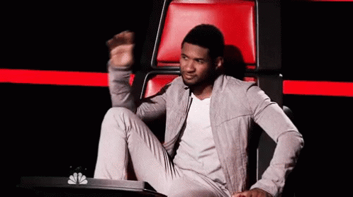 The Voice With Usher GIF - Usher Thevoice GIFs
