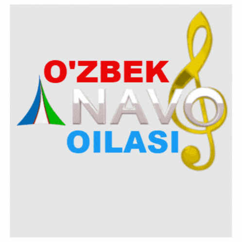 a logo for o'zbek navo oilasi voydoood