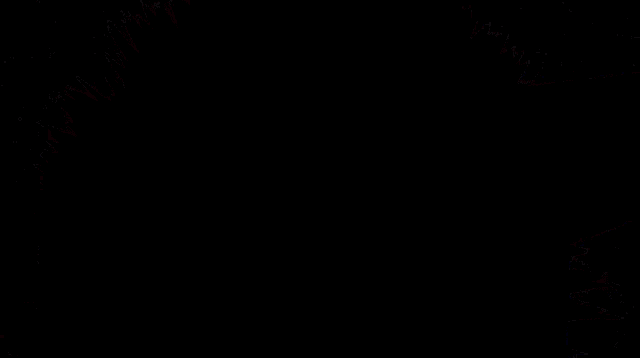 a bunch of lights are coming out of the ground in a dark room