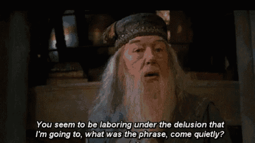 a man with a beard and a hat is talking to another man .