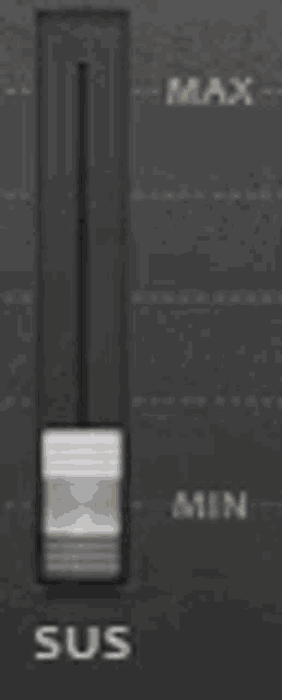 a mouse pointer is pointing to a slider that says sus