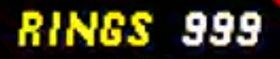 a sign that says rings 999 in yellow letters