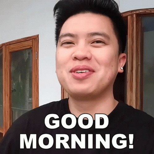 Good Morning Kimpoy Feliciano GIF - Good Morning Kimpoy Feliciano Magandang Umaga GIFs