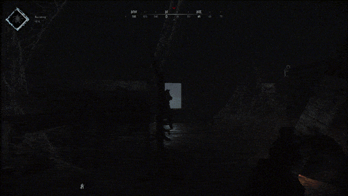 a screenshot of a video game with the words " anyone hunting " on the bottom