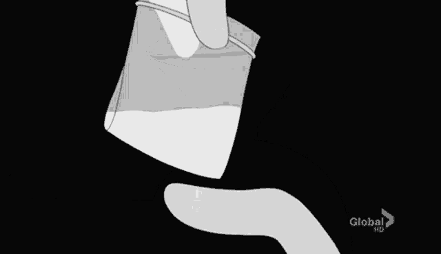 a black and white cartoon of stan smith 's id card with cocaine coming out of it