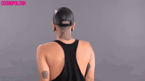 Drag Queen Tatoos And Piercing GIF - Drag Queen Tatoos And Piercing Racer Back Tank Top GIFs