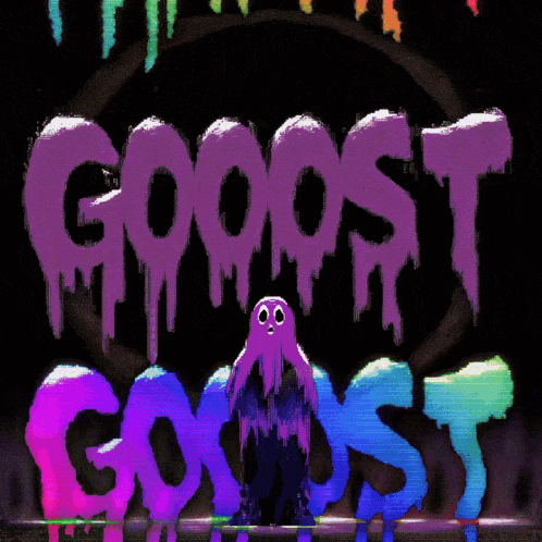 a painting of a ghost that says goodst ghost
