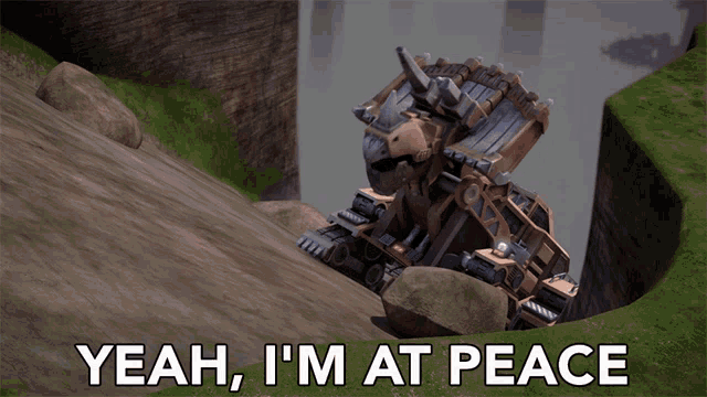 Yeah Im At Peace GIF - Yeah Im At Peace George GIFs
