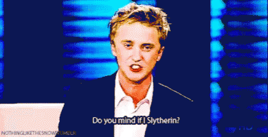 Inappropriate Slytherin GIF - Inappropriate Slytherin Harry Potter GIFs