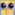 a blurry picture of a person 's eyes on a yellow background .