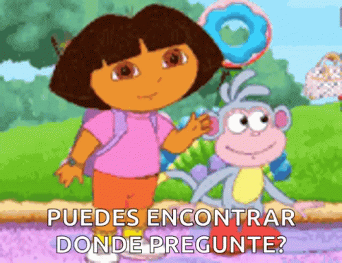 Dora The Explorer Where Did I Ask GIF