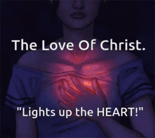 Christ Love Lights The Heart GIF - Christ Love Lights The Heart GIFs