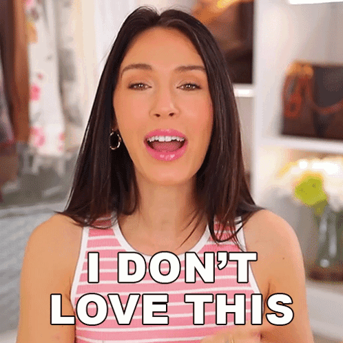 I Don'T Love This Shea Whitney GIF - I Don'T Love This Shea Whitney I Don'T Like It GIFs