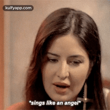 *sings Like An Angel*.Gif GIF - *sings Like An Angel* Katrina Kaif Aditya Roy-kapur GIFs