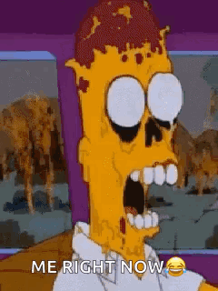 Dead Melt GIF - Dead Melt Homer GIFs