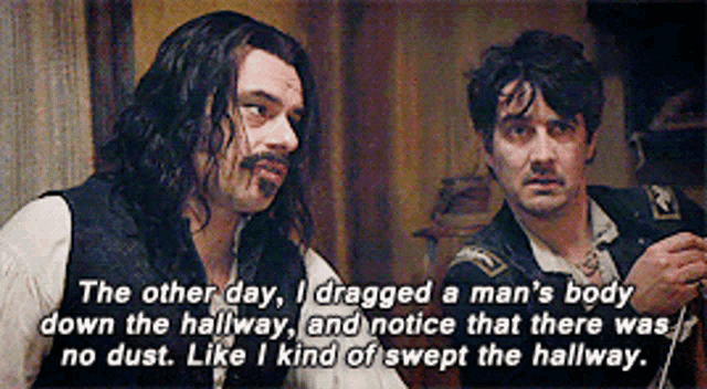 What We Do In The Shadows Cleaning GIF