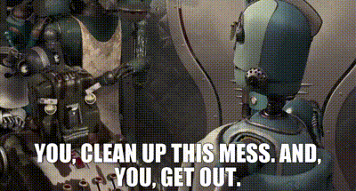 Mad Dad You GIF - Mad Dad You Clean Up This Mess GIFs