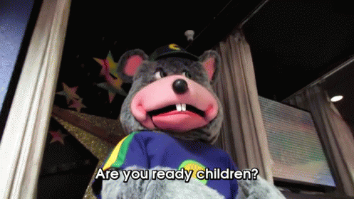 Who'S Ready For Chuck-e-cheese GIF - Are You Ready Children Mouse Creepy GIFs