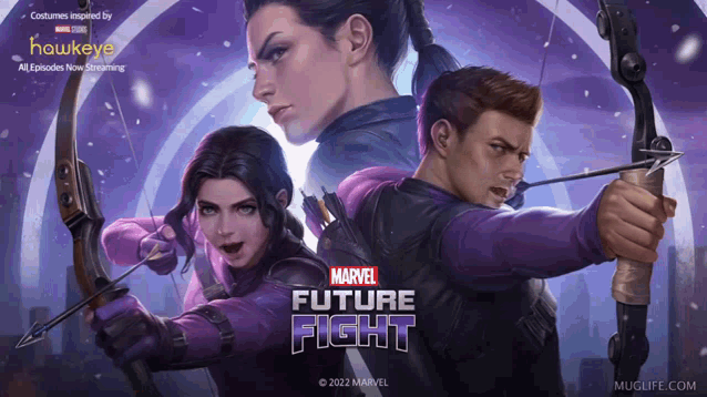 Hawkeye Marvel Future Fight GIF - Hawkeye Marvel Future Fight Marvel Future Revolution GIFs