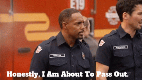 Station19 Travis Montgomery GIF - Station19 Travis Montgomery Honestly I Am About To Pass Out GIFs