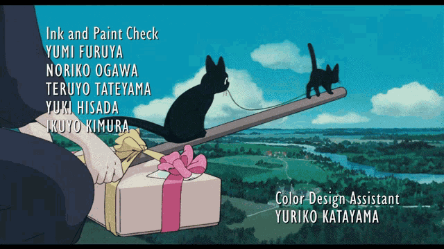 Kikis Delivery Service Cats GIF - Kikis Delivery Service Cats Flying GIFs