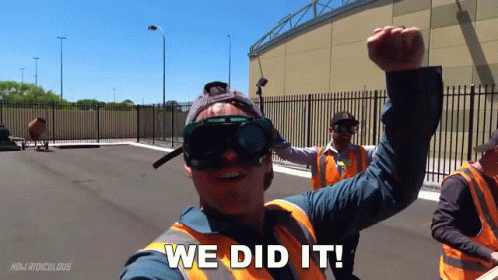 We Did It How Ridiculous GIF - We Did It How Ridiculous We Made It GIFs