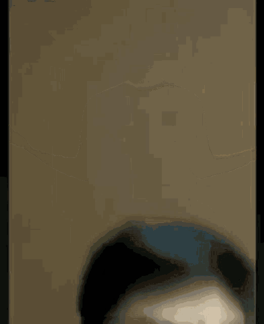 a close up of a person 's face with a hat on