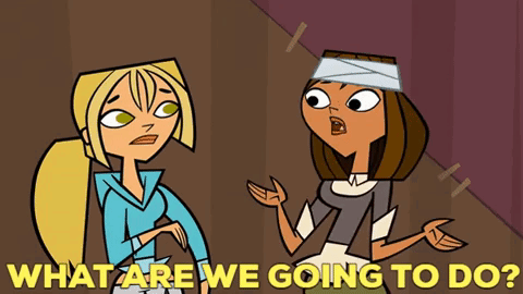 Total Drama Island Courtney GIF - Total Drama Island Courtney What Are We Going To Do GIFs