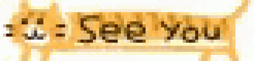 a blurry picture of the words see you on a white background .