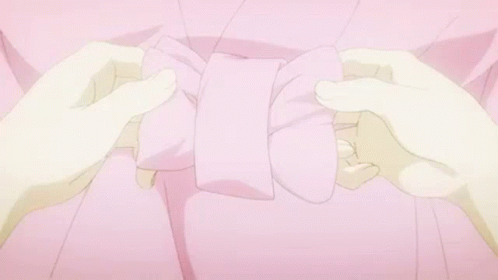 Cute Tied Bow GIF - Cute Tied Bow Anime GIFs