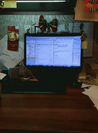 Monday Working GIF - Monday Working Zoom In GIFs