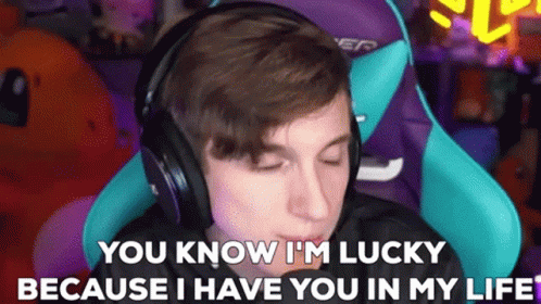 Unitedgamer You Know Im Lucky Because I Have You In My Life GIF