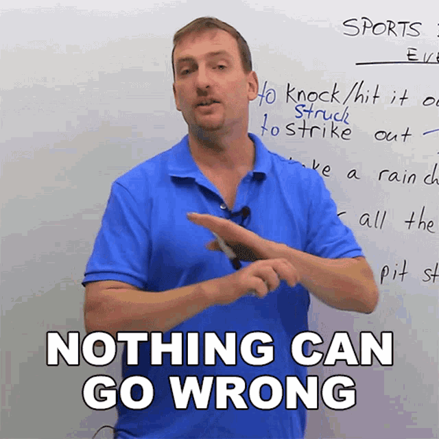 Nothing Can Go Wrong Adam GIF - Nothing Can Go Wrong Adam Engvid GIFs